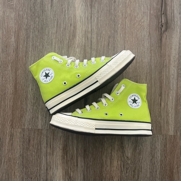 Converse Chuck Taylor Lime Green High-Tops